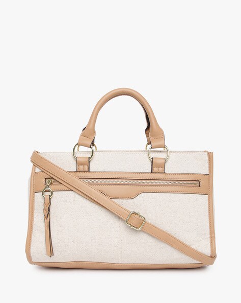 White and tan handbags new arrivals