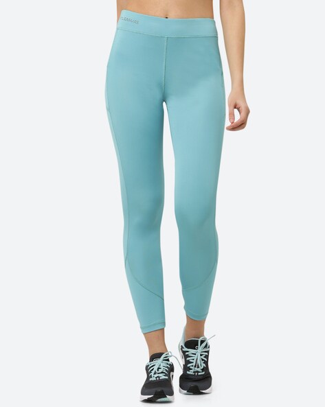 Buy Blue Leggings for Women by FITLEASURE Online