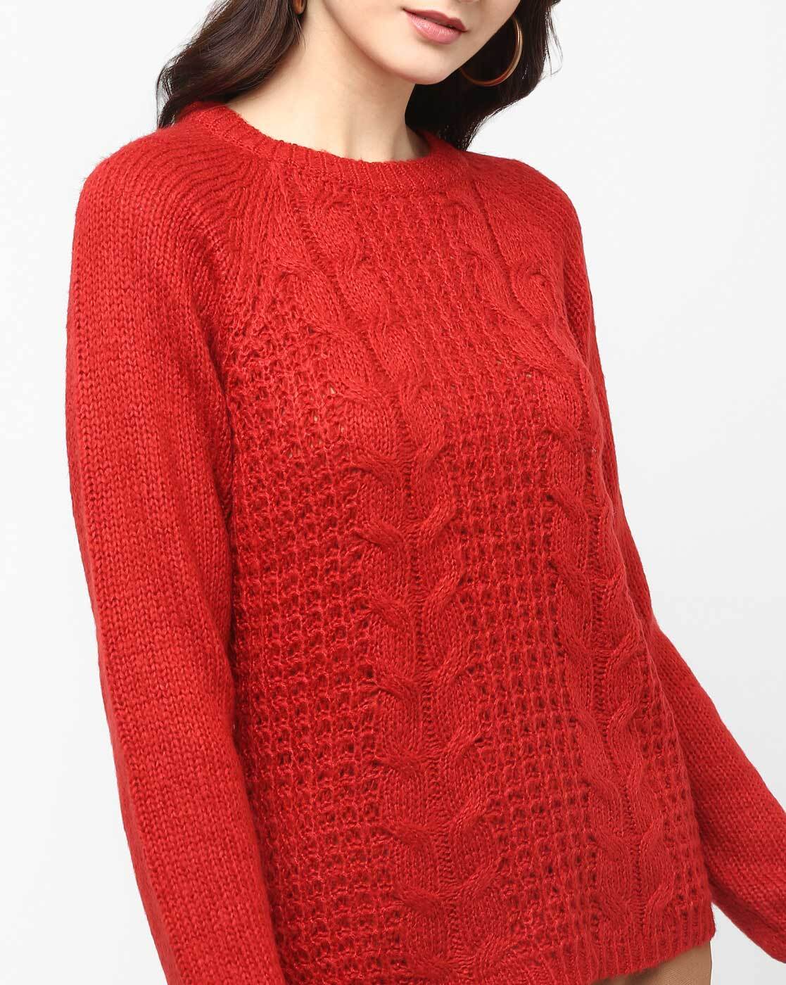 knitwear red