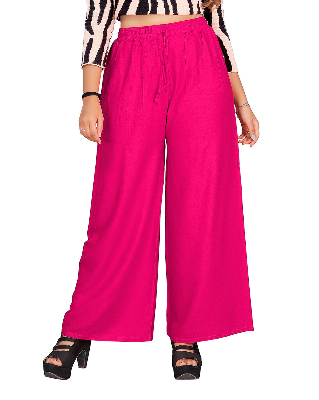 Tronjori Women High Waist Casual Wide Leg Long India | Ubuy