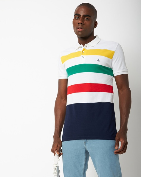 Buy White Tshirts for Men UNITED COLORS OF BENETTON Online | Ajio.com