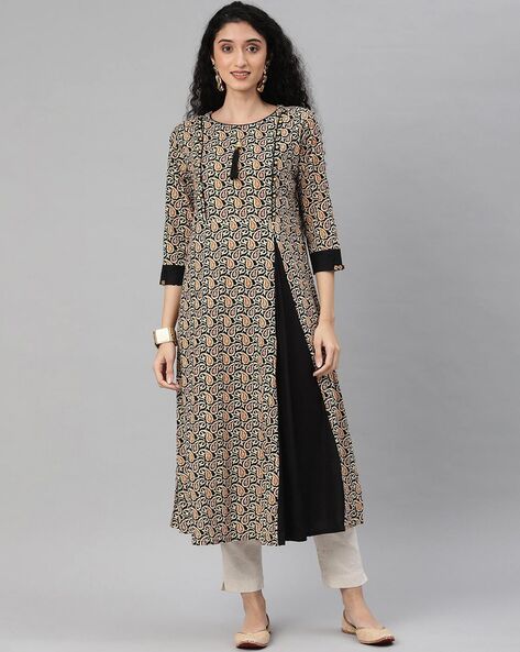 Layered a deals line kurta