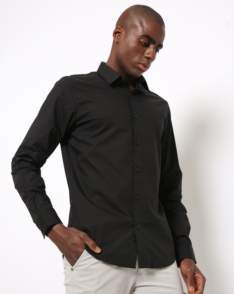 Stretch Shirt Slim Fit, H&m Stretch Shirt