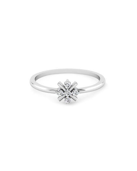 Buy Platinum Engagement Ring in India | Chungath Jewellery Online- Rs.  50,140.00