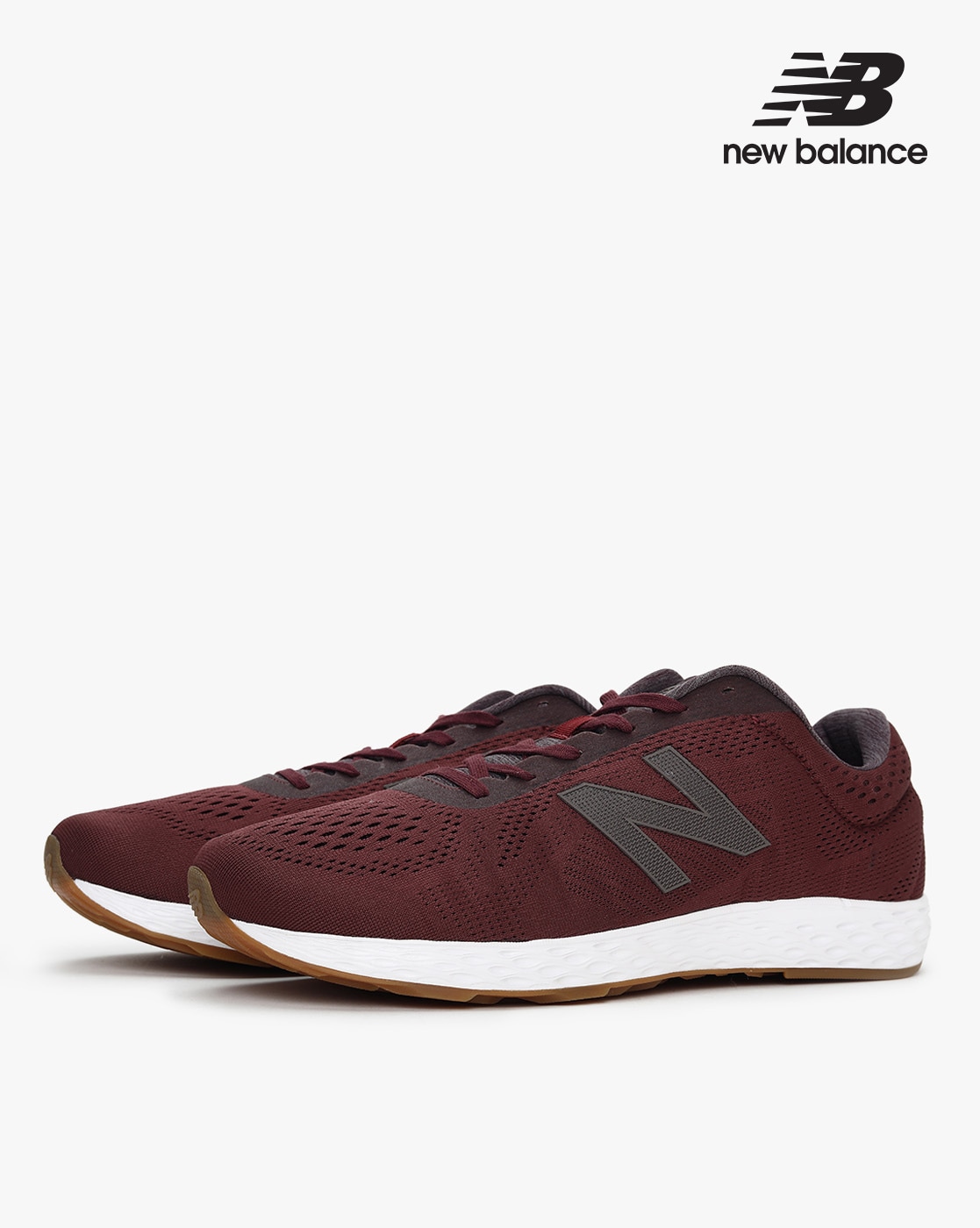 Maroon new 2024 balance shoes