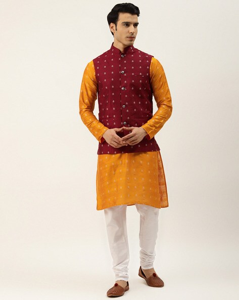 Buy Orange Kurta Sets for Boys by PRO-ETHIC(STYLE DEVELOPER) Online |  Ajio.com