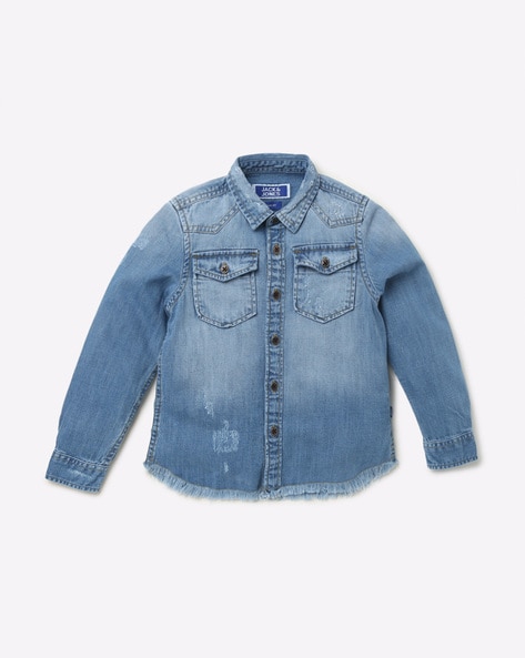 jack and jones denim shirts india