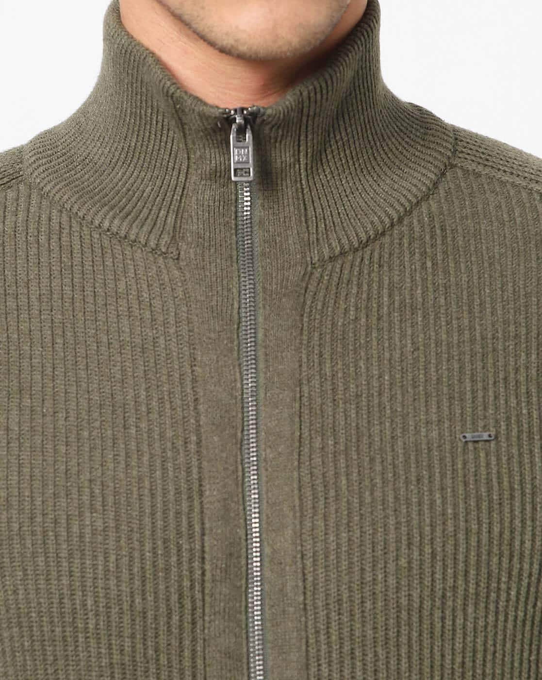 Buy Olive Sweaters & Cardigans for Men by DNMX Online | Ajio.com