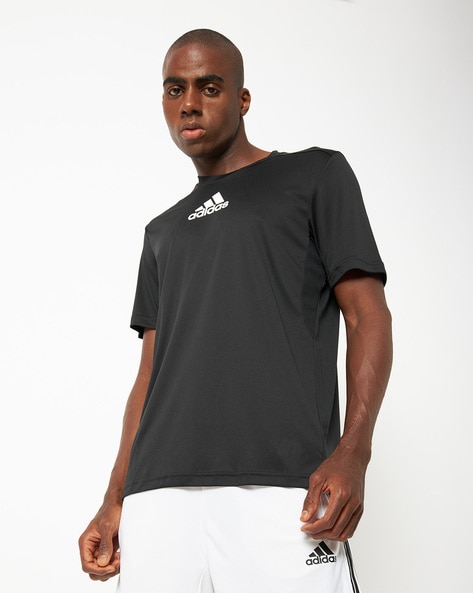 Buy Black Tshirts for Men by ADIDAS Online