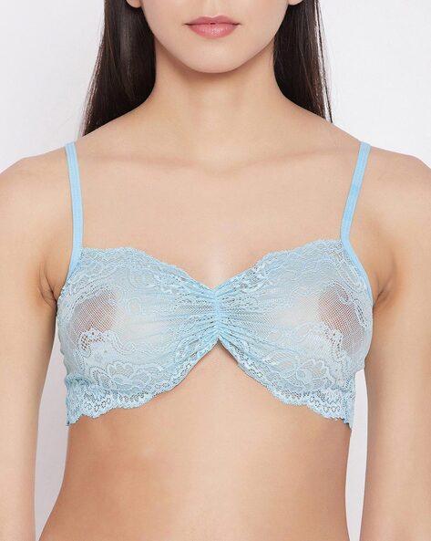 Buy Secrets By ZeroKaata Blue Lace Babydoll With Panty for Women Online @  Tata CLiQ