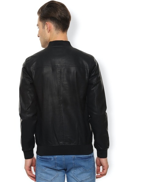 Van heusen leather clearance jacket