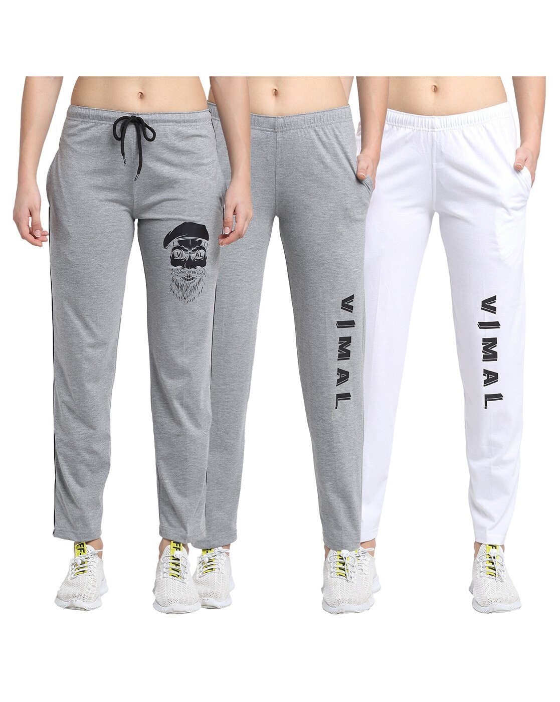 Buy Grey Track Pants for Women by MACK VIMAL Online