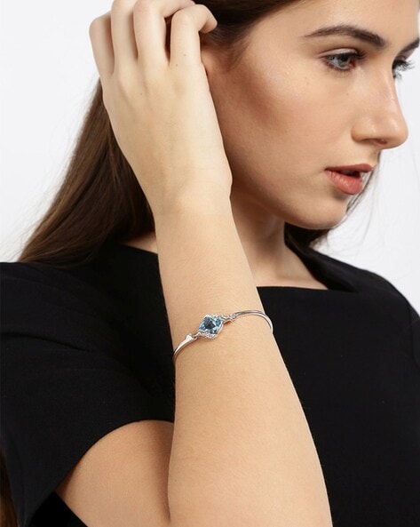 Buy Gray Bracelets & Bangles for Women by SWAROVSKI Online | Ajio.com