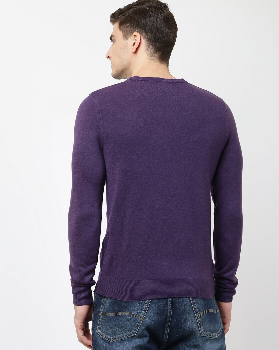 marks and spencer mens wool jumpers