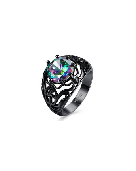 Buy Multicoloured Rings for Women by Yellow Chimes Online