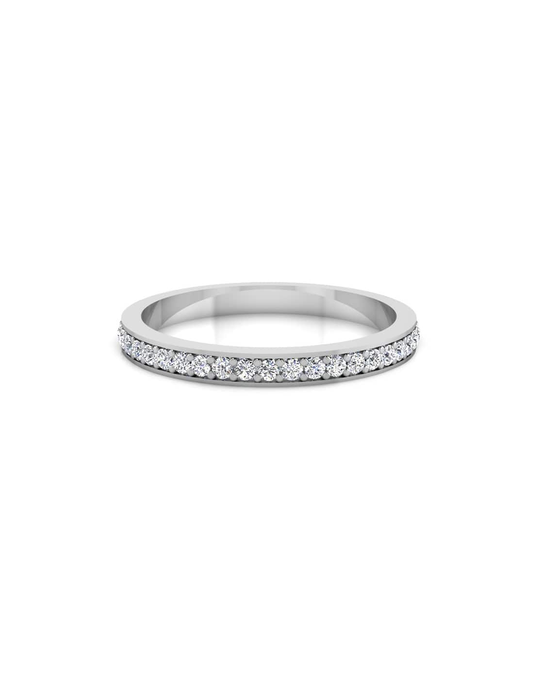 Buy White Gold Rings for Women by Iski Uski Online
