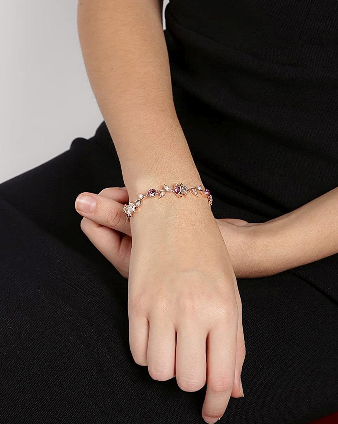 SWAROVSKI Crystaldust Bracelet 5250067 Women Dorado India | Ubuy