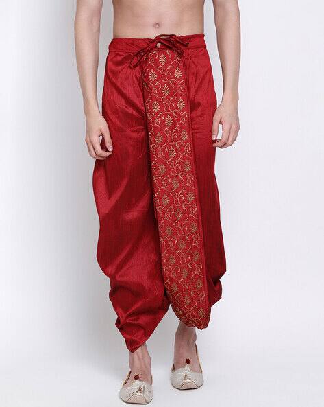 Buy Red Pyjamas \u0026 Churidars for Men by 