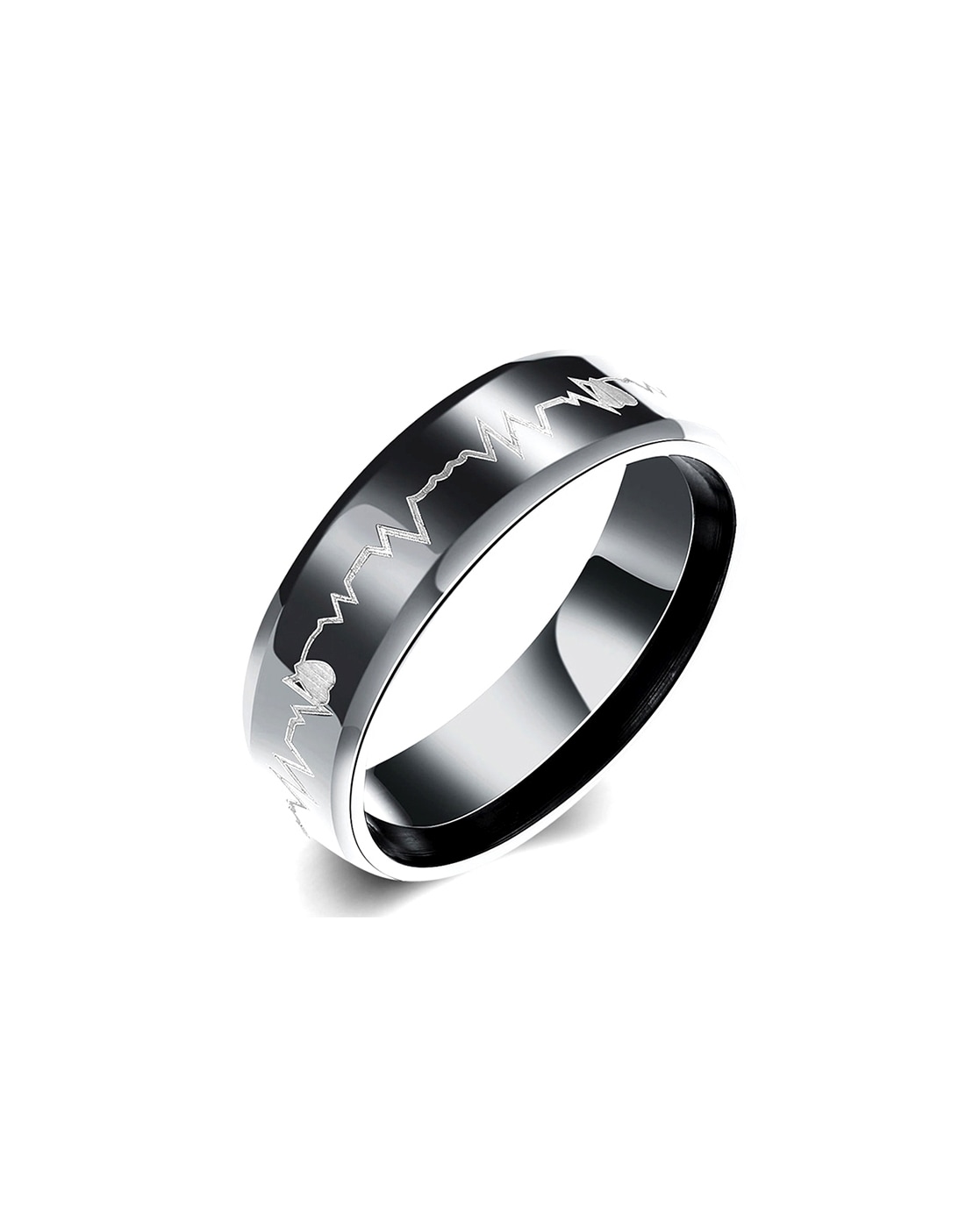 Buy Fashion Frill Black Silver Ring For Women Hand Ring For Girls Women Hug  Ring Adjustable Ring For Women Girls Couple Ring Online at Best Prices in  India - JioMart.