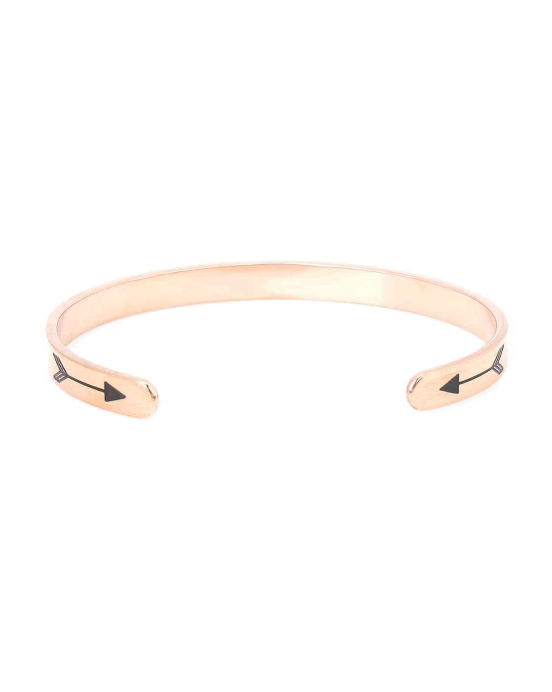 Buy Rose Gold Bracelets Bangles for Women by Yellow Chimes