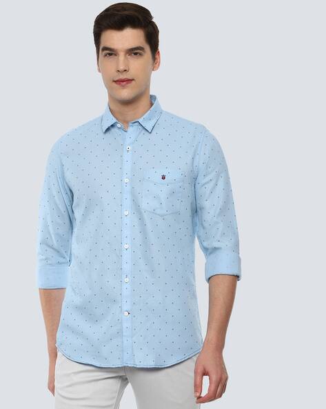 Blue Shirts for Men by LOUIS PHILIPPE 