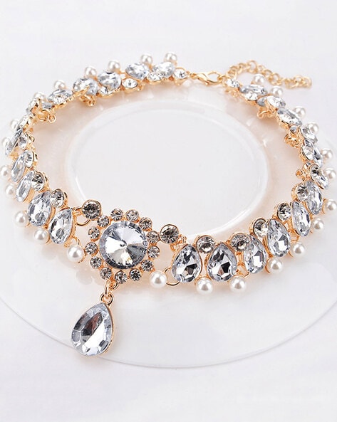 Buy Western Choker Necklace 700454 | Kanhai Jewels