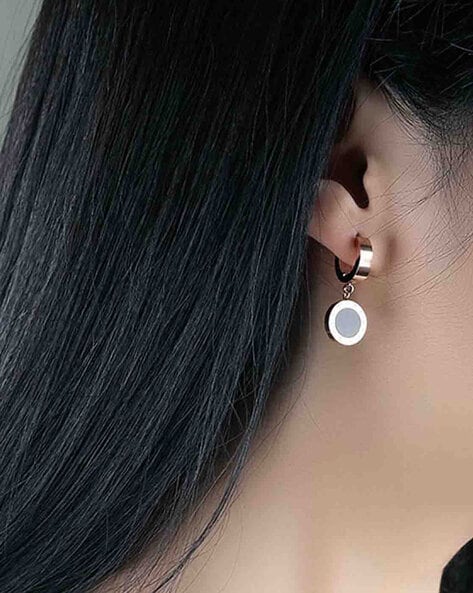 Fashion Western Style Double Pearl Stud Earrings For Women, Small Stud  Earrings