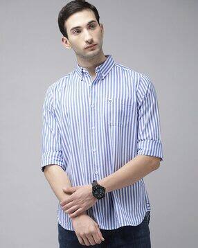 Buy Blue Shirts for Men by THE BEAR 