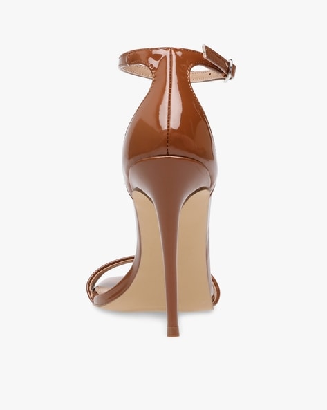 Thin Tall Ankle Strap Heel