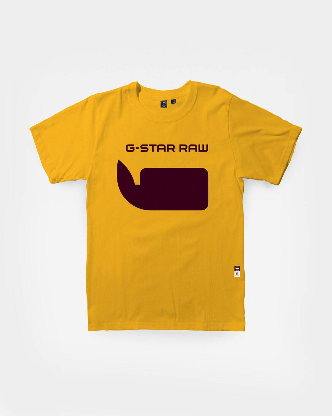 Yellow Tshirts for Men by G STAR RAW 