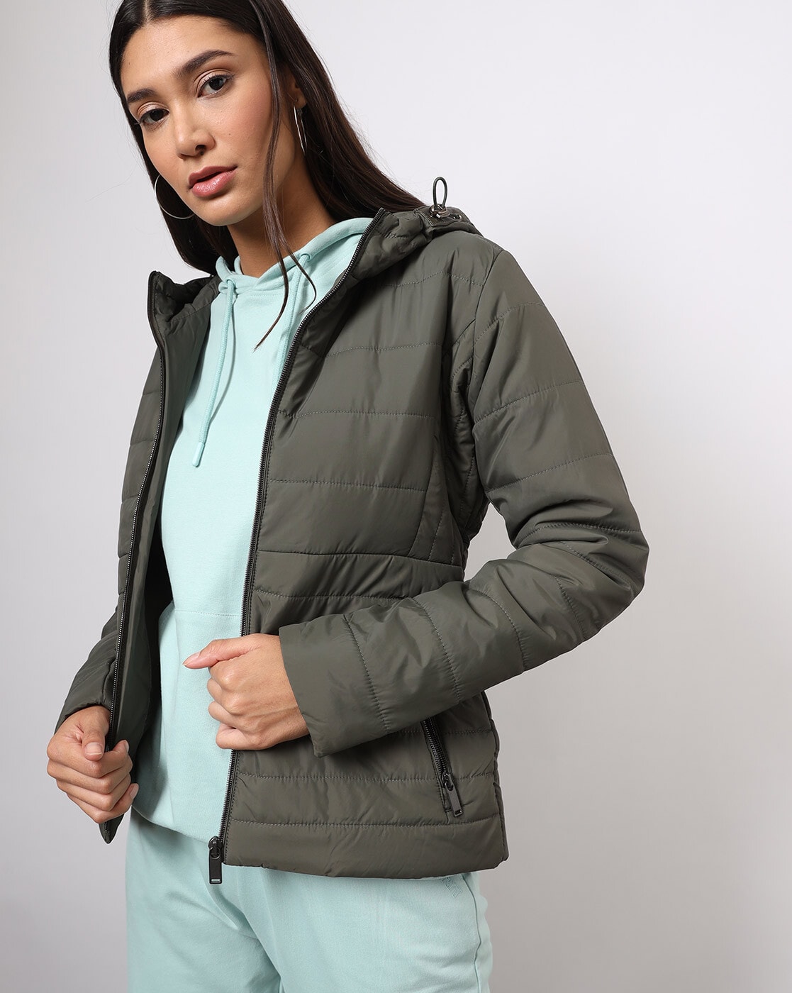 olive jacket women