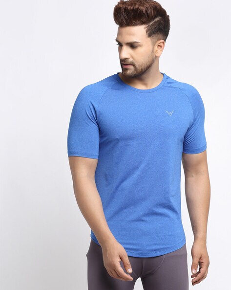 Slim Fit Crew-Neck T-shirt with Branding