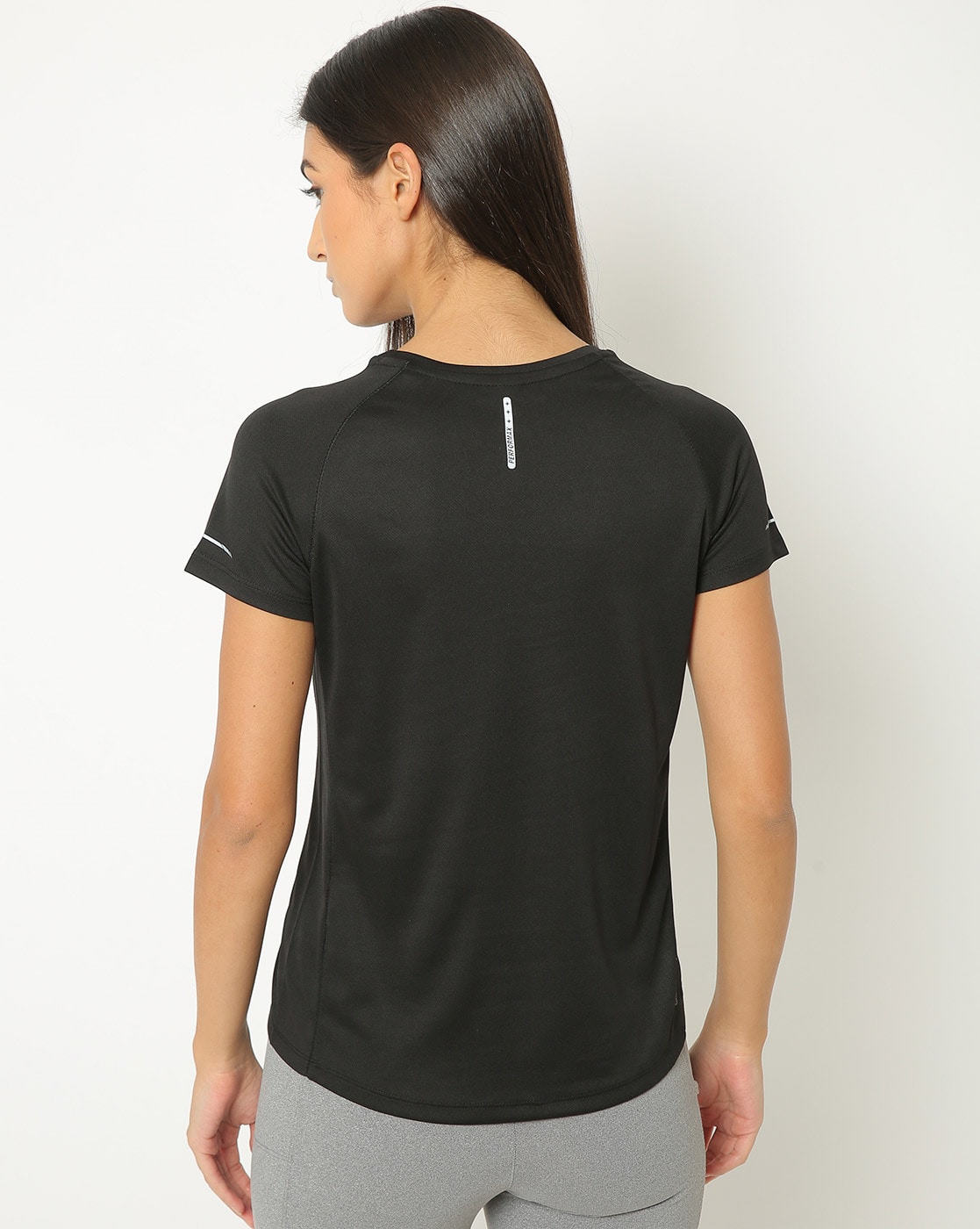 Buy Black Tshirts for Women by PERFORMAX Online