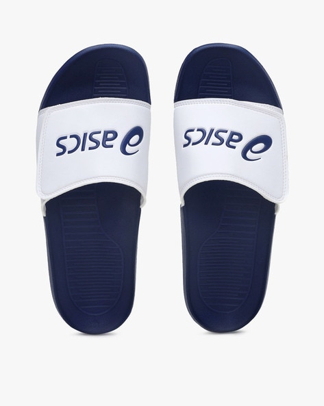 kredit Venlighed Anvendelse Buy Blue Flip Flop & Slippers for Men by ASICS Online | Ajio.com