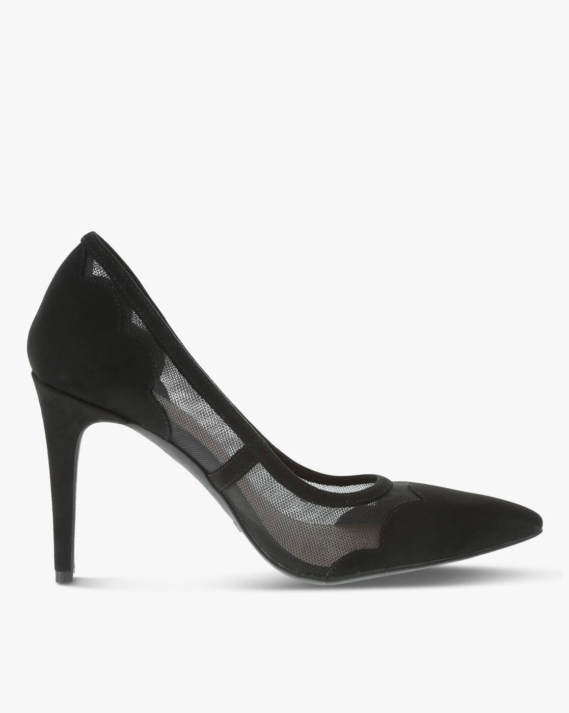 fioni black heels