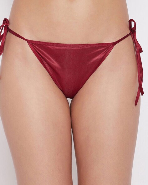 Buy Maroon Lingerie Sets for Women by Zerokaata Online