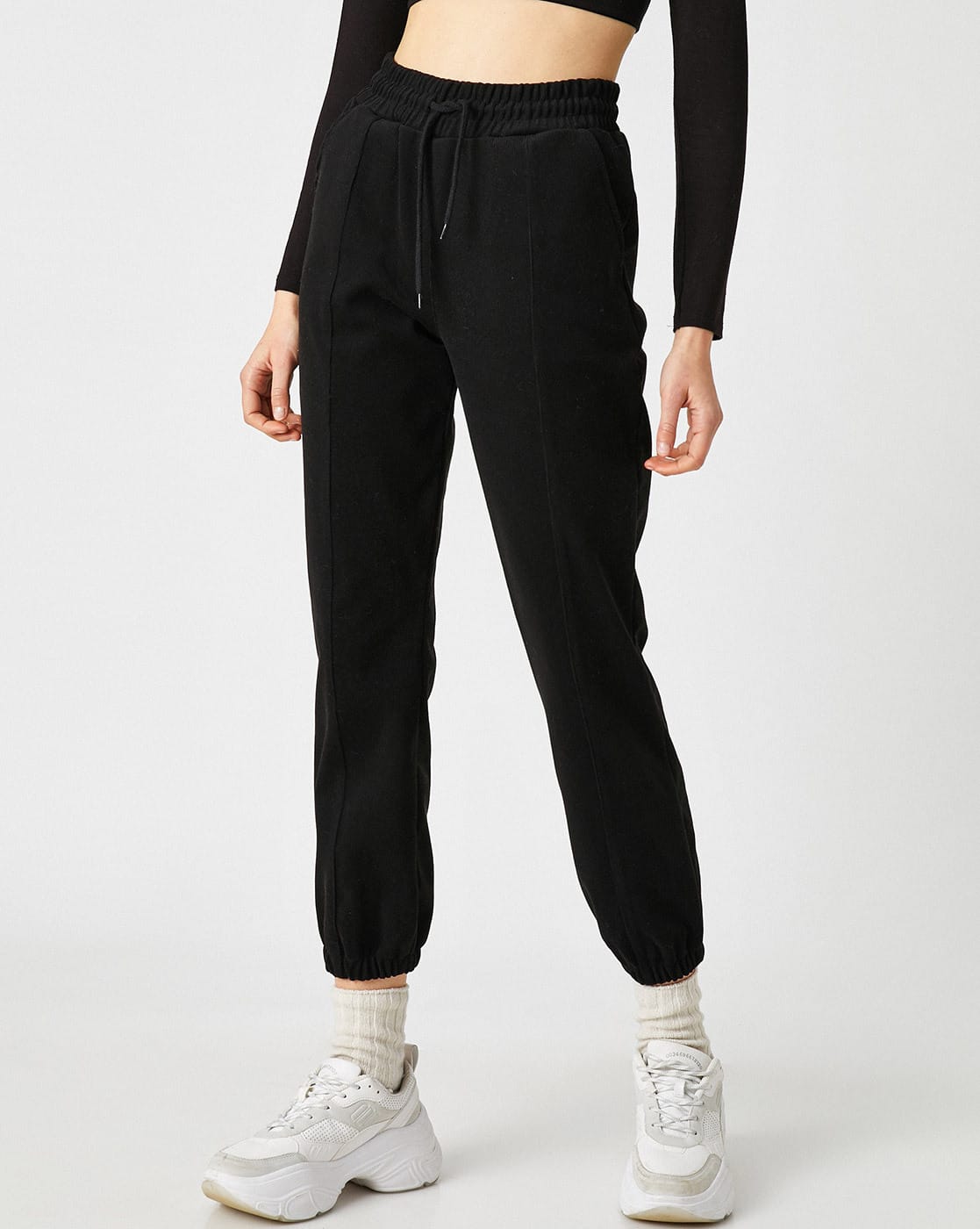 Buy Black Trousers \u0026 Pants for Women by 