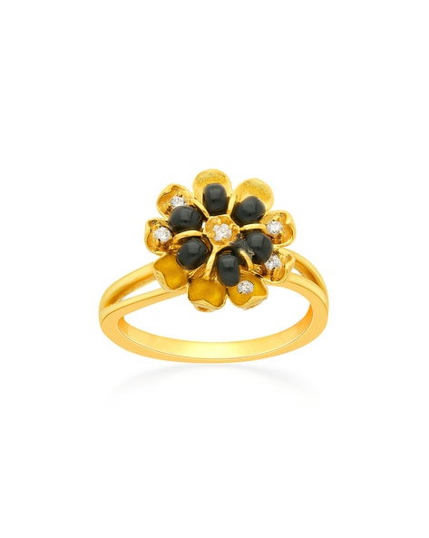 Buy Tantalizing Mayuri Gold Rings |GRT Jewellers