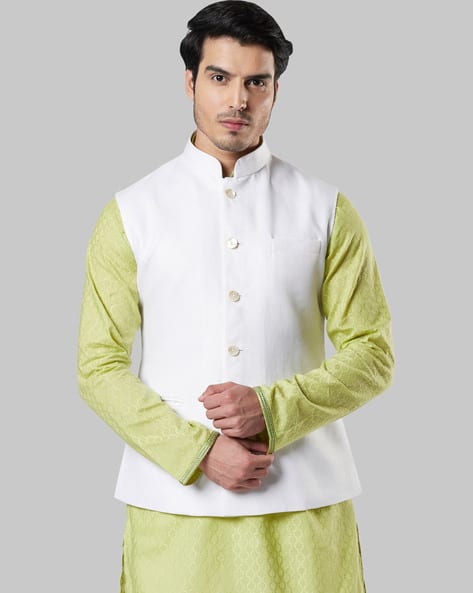 Sleeveless Nehru Jacket