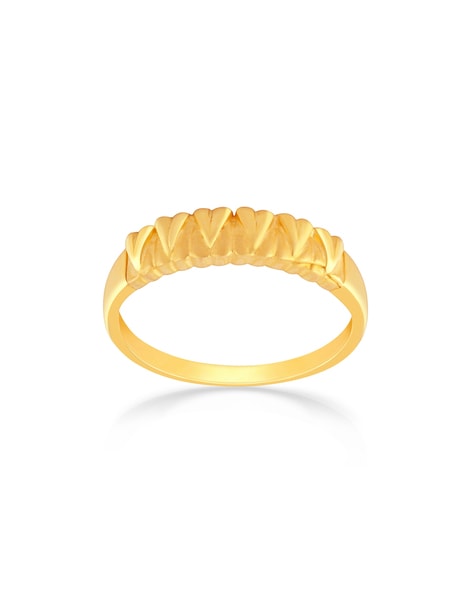 MALABAR GOLD & DIAMONDS Malabar Gold Ring SKCZLR16738_Y_14 18kt Yellow Gold  ring Price in India - Buy MALABAR GOLD & DIAMONDS Malabar Gold Ring  SKCZLR16738_Y_14 18kt Yellow Gold ring online at Flipkart.com