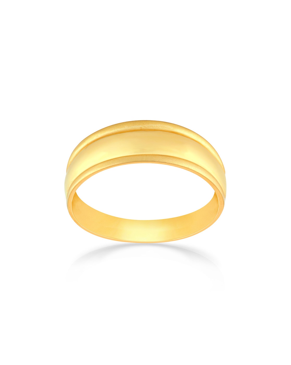 14K Gold 4.40MM Thick Half Round / Half Flat Band Rings for Women and Men -  Assorted Colors and Ring Sizes - Walmart.com