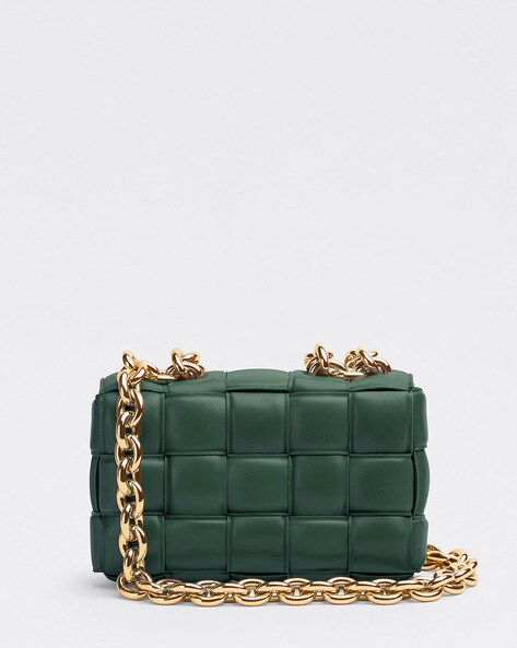 bottega cassette bag with chain