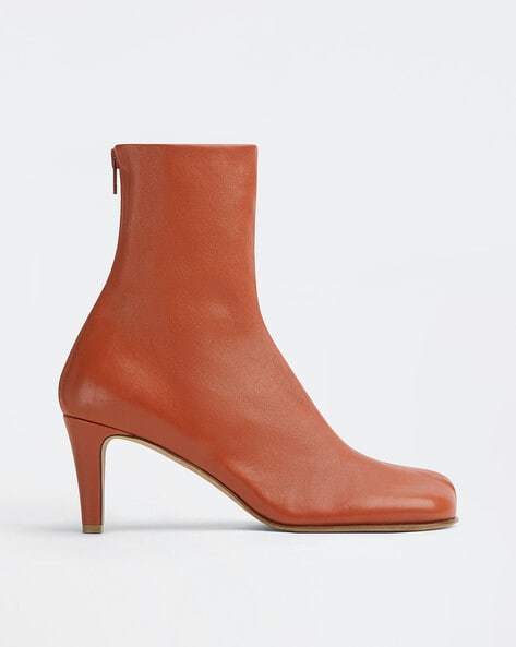 Bloc Ankle Heel Boots
