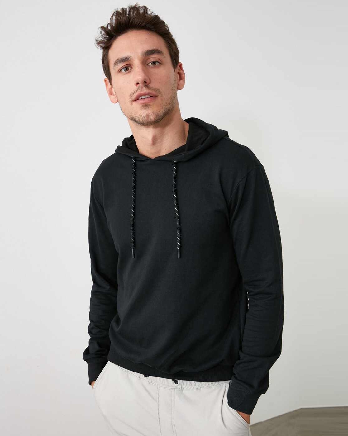 Buy Black Sweatshirt & Hoodies for Men by TRENDYOL Online