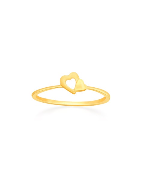 Buy Hearty Gold Ring 22 KT yellow gold (2.41 gm). | Online By Giriraj  Jewellers