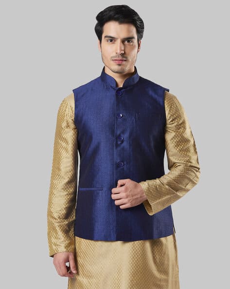 Sleeveless Nehru Jacket