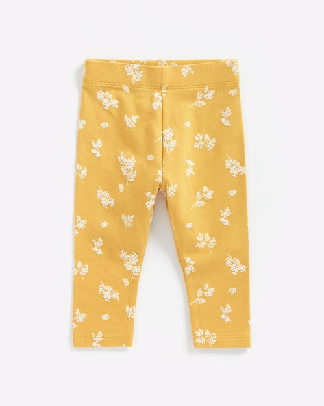 Mustard yellow 2025 leggings for toddlers