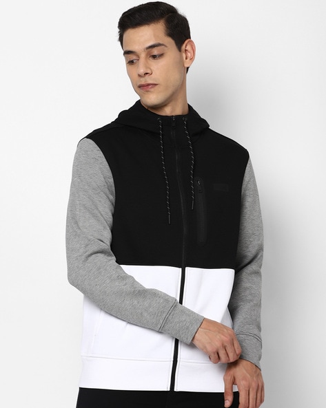 American eagle black and white clearance hoodie