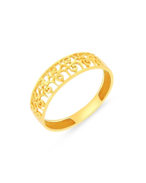Finger Ring Stone Work in Gold buy online -