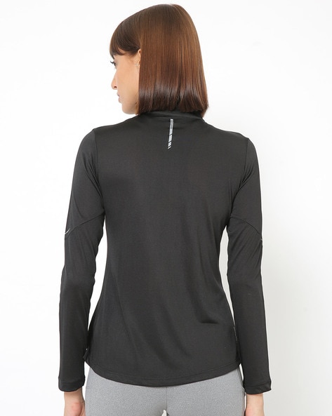 Buy Black Tshirts for Women by PERFORMAX Online